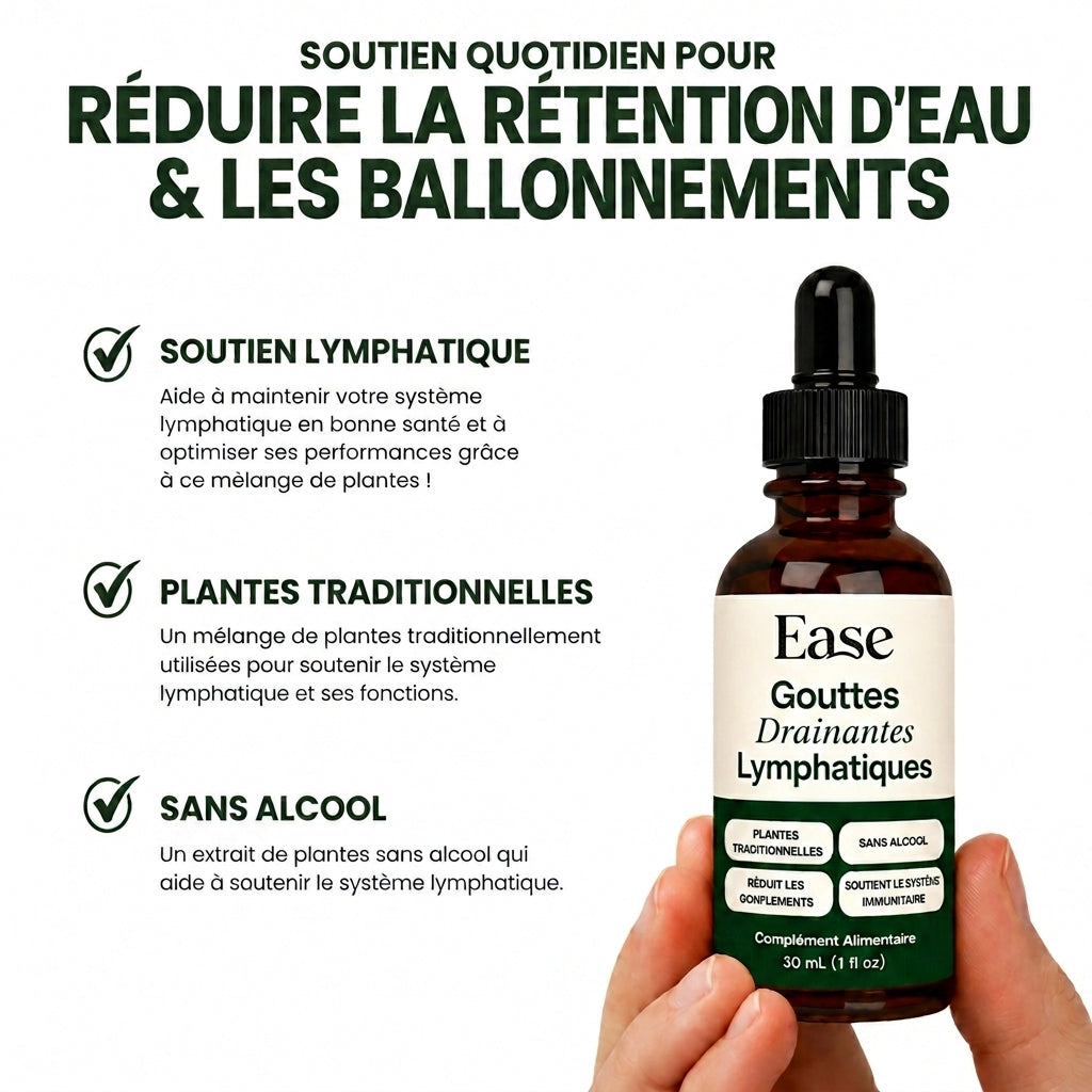 Gouttes de Drainage Lymphatique