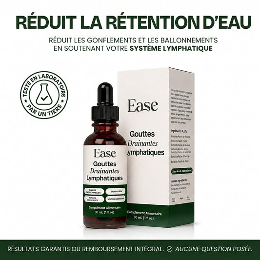 Gouttes de Drainage Lymphatique